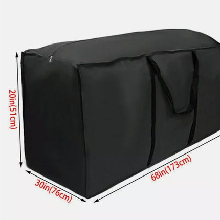 Dustproof Christmas tree storage bag size information