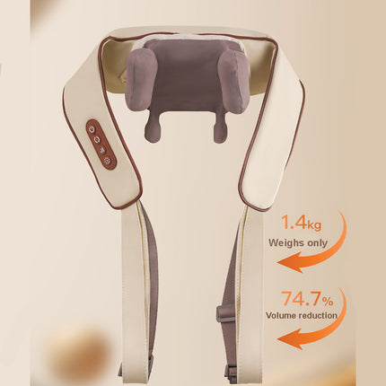 Electric Shoulder Back Neck Massager Shiatsu Body With Heat Kneading 2 Models UK