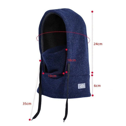 Kids Winter Balaclava Hat Fleece Ski Face Mask Snow Hood Neck Warmer Boys Girls