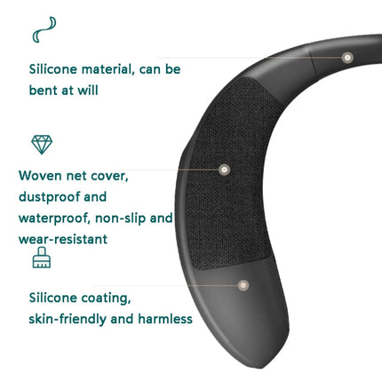 Ergonomic neck fit EBS-909 speaker