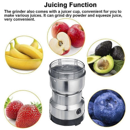 300W electric coffee grinder stainless steel