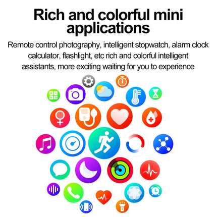 ET580 silicone strap smart watch