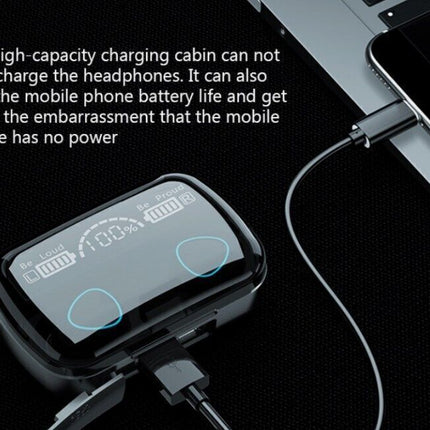 Bluetooth Wireless Headphones TWS Earphones Mini In-Ear Pods For Android