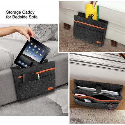 felt sofa arm rest organizer hanging storage UK