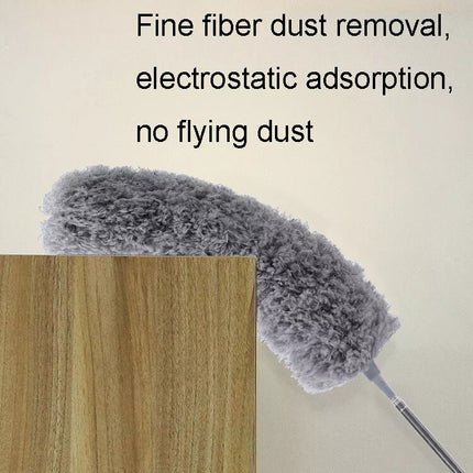 Fine fiber dust removal tool