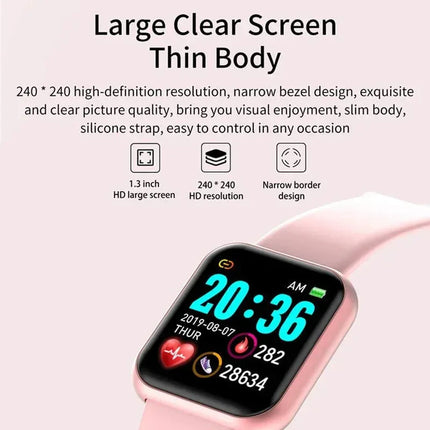 Smartwatch for fitness tracking, step counting, and calorie monitoring