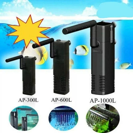 Aquarium filter pump foam sponge filtration