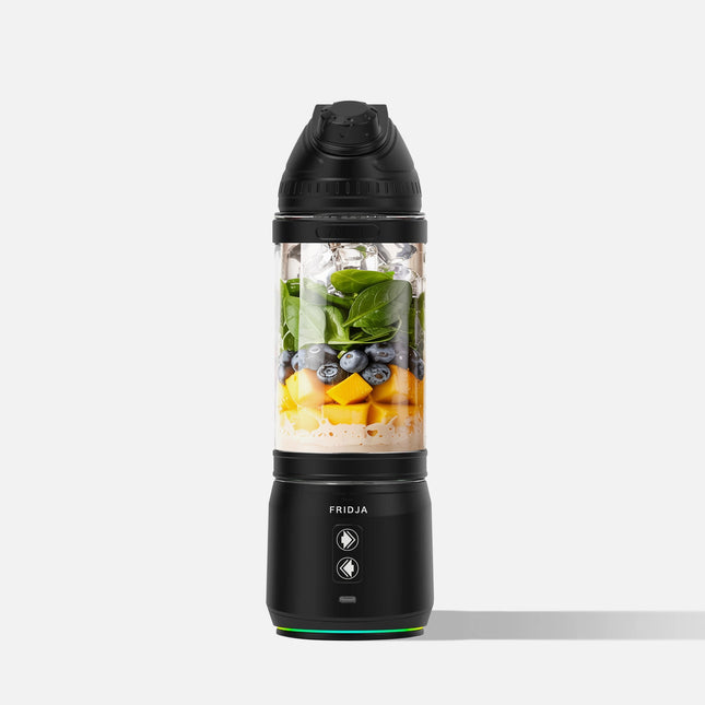 Fridja f500 portable blender on white background