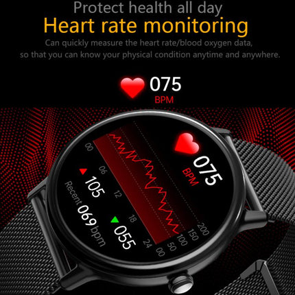 Gold steel smart watch design