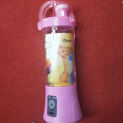 Handheld fruit smoothie blender
