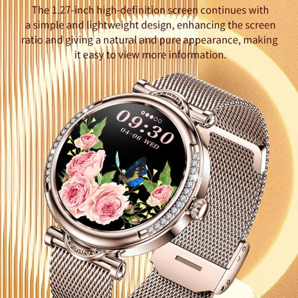 Ladies smart watch heart rate monitoring
