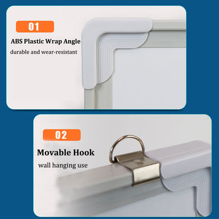 Magnetic whiteboard for home study area