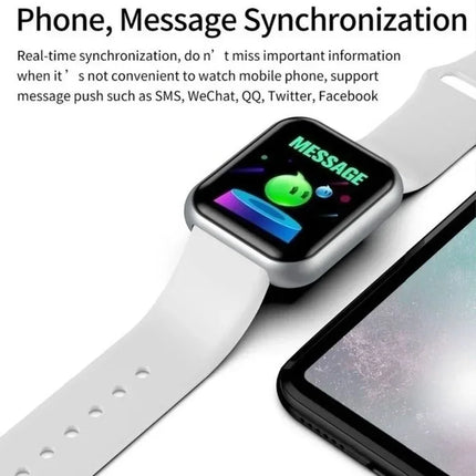 IP65 waterproof smartwatch suitable for workouts and outdoor use
