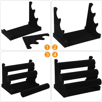 Easy to assemble jewellery display stand