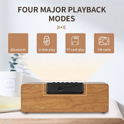 K1 Bluetooth speaker with wired AUX input/output