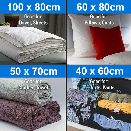 Large vacuum storage bag for duvets
