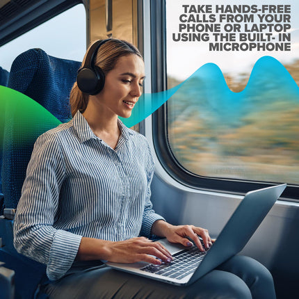 Noise cancelling design of Maplin headphones