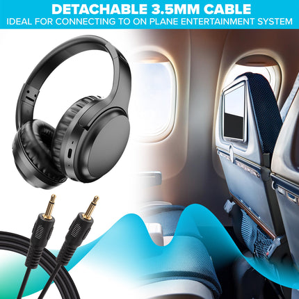 Wireless headphones for commuting