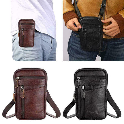 Compact men’s phone pouch for everyday essentials