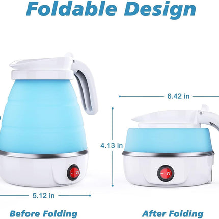 Compact mini electric kettle