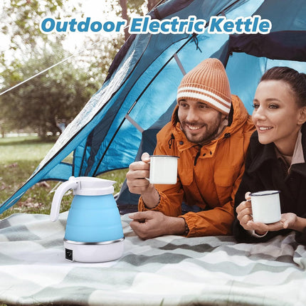 Mini travel kettle made of food grade silicone