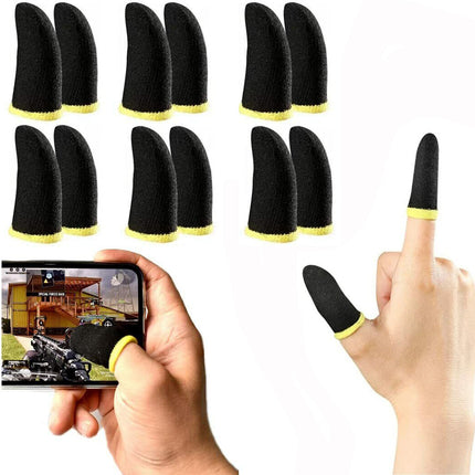 mobile gaming finger sleeves anti sweat UK