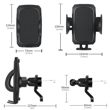 Secure and stable phone holder for cars and SUVs