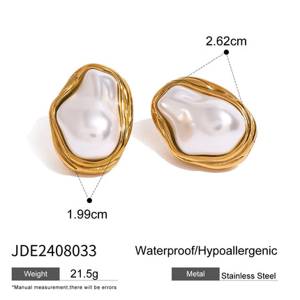 Mother pearl shell pendant necklace jewellery set