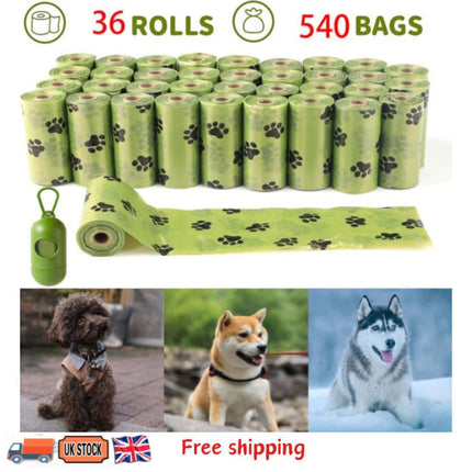Odor blocking dog poop bags