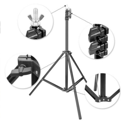 Outdoor photography backdrop stand for portraits