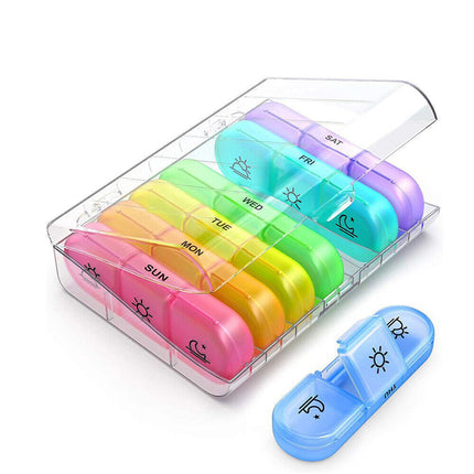 Pill organiser suitable for elderly care