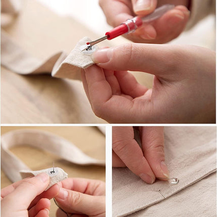 Compact travel sewing kit for home and trips