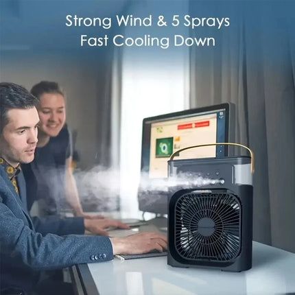 Low noise air cooler fan for sleeping