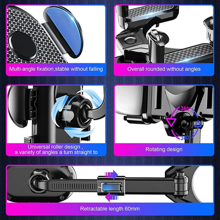 Rotatable universal cell phone car mount