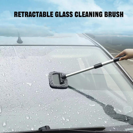 Reusable microfiber car window cleaner