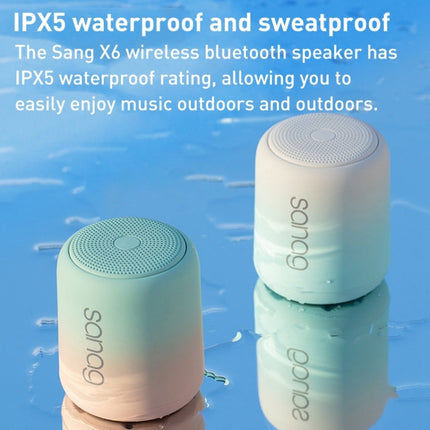 Sanag X6S compact Bluetooth speaker size
