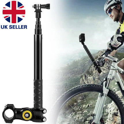 Durable aluminum alloy selfie stick for bikes and motorcycles