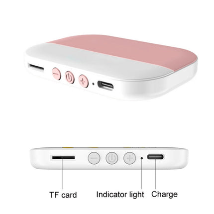 Bone conduction sleep speaker with TF card support
