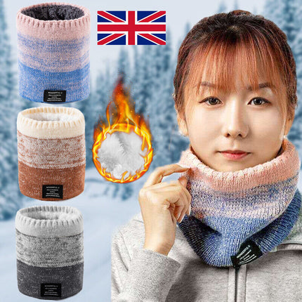 Soft fleece material winter neck warmer