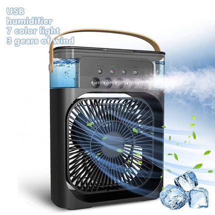 Water spray mist air cooler fan