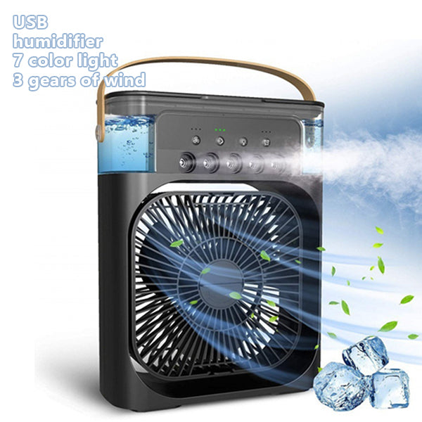 Water spray mist air cooler fan