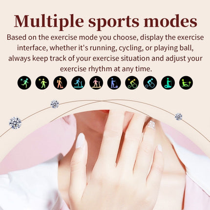 Ladies smart watch step counting