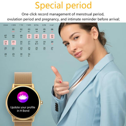 Smart watch stress monitoring feature