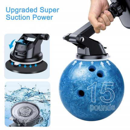 Strong suction cup mobile phone holder for car