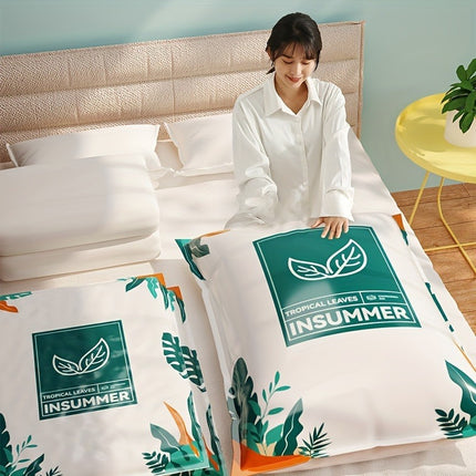 Transparent storage bags for home organisation