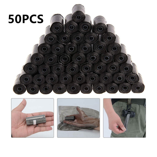 Portable waste bags for travel use
