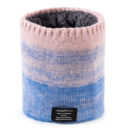 Unisex winter snood scarf for men and women