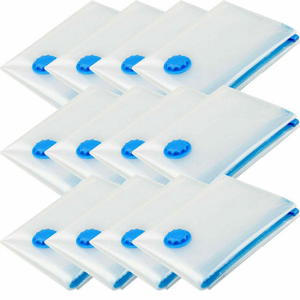 Reusable vacuum storage bags