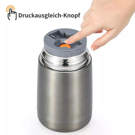 Vacuum insulation technology food flask
