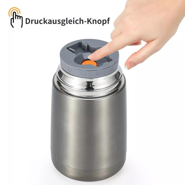 Vacuum insulation technology food flask